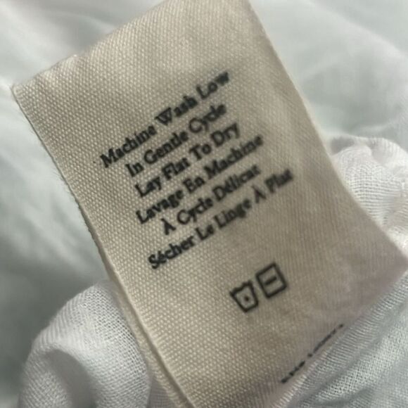 LOVESHACKFANCY NESSIE PANELLED LACE PRINT NWOT V NECK MAXI DRESS SZ 4 - Picture 10 of 10